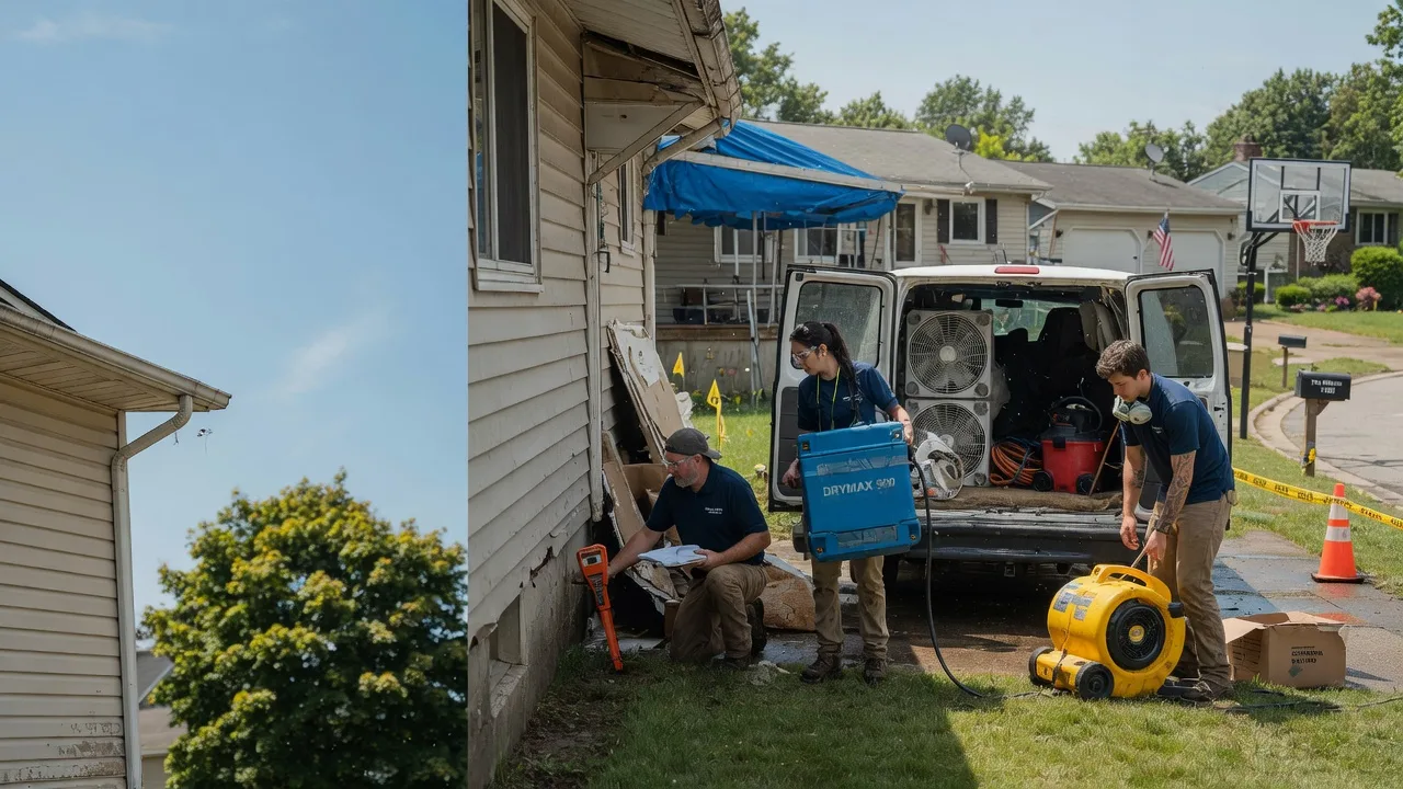 Ceiling Leak Cleanup in Angola, IN near me